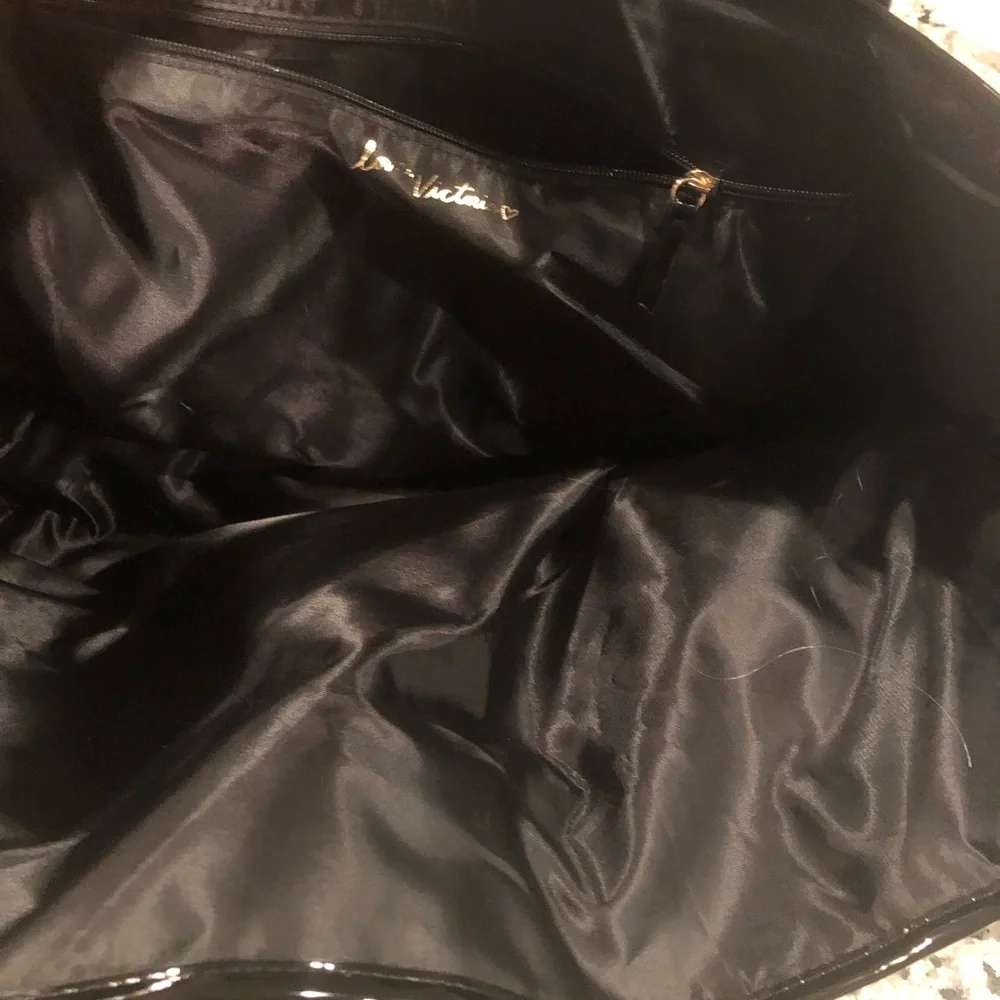 Victoria’s Secret Dubai Large VS black canvas tote - Picture 5 of 10